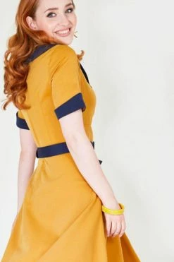 Voodoo Vixen Maryann Dress With Short Sleeves -Clorhing Shop maryann dress with short sleeves voodoo vixen 4 300x