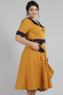 Voodoo Vixen Maryann Dress With Short Sleeves -Clorhing Shop maryann dress with short sleeves voodoo vixen 7 300x