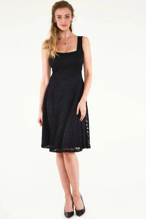 Voodoo Vixen Maxine Black Lace Dress 3 Voodoo Vixen Maxine Black Lace Dress - Image 3