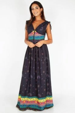 Voodoo Vixen Megan Fiesta Maxi Dress -Clorhing Shop megan fiesta maxi dress voodoo vixen 3 300x
