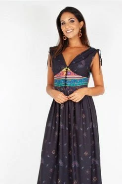 Voodoo Vixen Megan Fiesta Maxi Dress -Clorhing Shop megan fiesta maxi dress voodoo vixen 4 300x