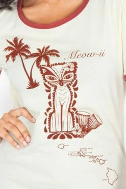 Voodoo Vixen Meow-ii Cat Tee -Clorhing Shop meow ii cat tee voodoo vixen 3 300x