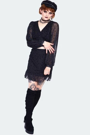 JAWBREAKER Mesh Green Zebra With Stars Long Sleeve 5 JAWBREAKER Mesh Green Zebra With Stars Long Sleeve - Image 5