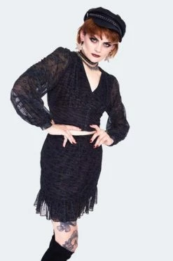 JAWBREAKER Mesh Green Zebra With Stars Long Sleeve 8 JAWBREAKER Mesh Green Zebra With Stars Long Sleeve -Clorhing Shop mesh green zebra with stars longsleeve tpa 2608 04.1438 300x