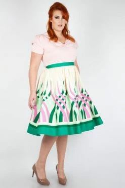 Voodoo Vixen Mia Colour Wheel Border Print Flare Skirt 14 Voodoo Vixen Mia Colour Wheel Border Print Flare Skirt -Clorhing Shop mia colour wheel border print flare skirt voodoo vixen 6 300x