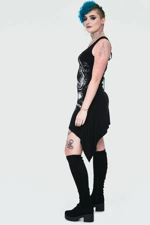 JAWBREAKER Modern Witch Witchy Dress With Back Ties 3 JAWBREAKER Modern Witch Witchy Dress With Back Ties - Image 3