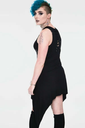 JAWBREAKER Modern Witch Witchy Dress With Back Ties 2 JAWBREAKER Modern Witch Witchy Dress With Back Ties - Image 2