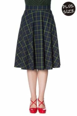 Banned Mrs Clause Pleated Skirt -Clorhing Shop mrs clause pleated skirt banned 10 300x