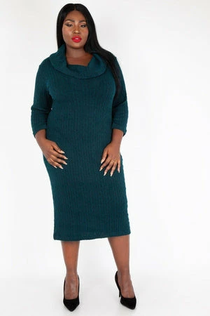 Voodoo Vixen Olivia Green Knit Fitted Dress 7 Voodoo Vixen Olivia Green Knit Fitted Dress - Image 7