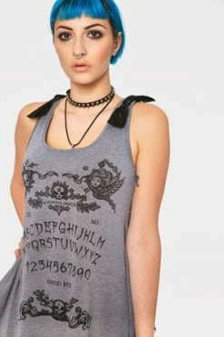 JAWBREAKER Ouiji Goth Vest Top -Clorhing Shop ouiji goth vest top jawbreaker 6 300x