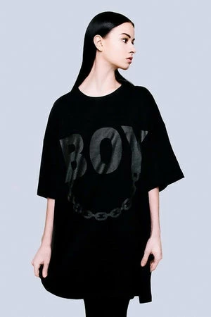 Long Clothing Oversize Boy Chain T-Shirt - Unisex 3 Long Clothing Oversize Boy Chain T-Shirt - Unisex - Image 3