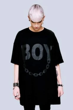 Long Clothing Oversize Boy Chain T-Shirt - Unisex 12 Long Clothing Oversize Boy Chain T-Shirt - Unisex -Clorhing Shop oversize boy chain t shirt unisex long clothing 5 300x