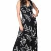 Banned Palm Maxi Length Dress