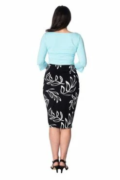 Banned Palm Pencil Skirt -Clorhing Shop palm pencil skirt banned 4 300x