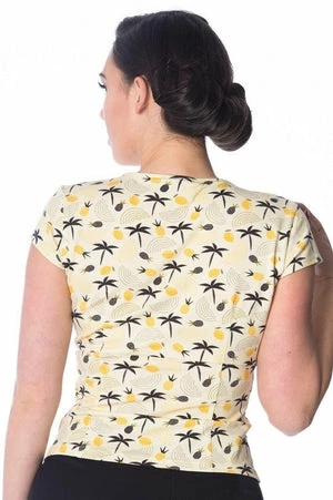 Banned Palm Shade Wrap Top 2 Banned Palm Shade Wrap Top - Image 2