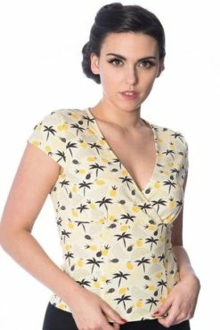 Banned Palm Shade Wrap Top 7 Banned Palm Shade Wrap Top -Clorhing Shop palm shade wrap top banned 3 300x