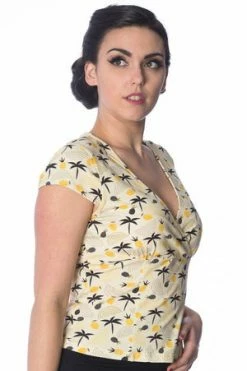 Banned Palm Shade Wrap Top 8 Banned Palm Shade Wrap Top -Clorhing Shop palm shade wrap top banned 4 300x