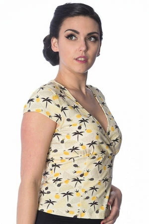 Banned Palm Shade Wrap Top 4 Banned Palm Shade Wrap Top - Image 4