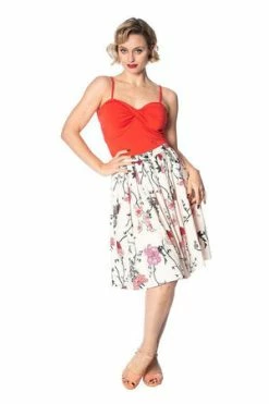 Banned Peacock Baroque Skirt -Clorhing Shop peacock baroque skirt banned 4 300x