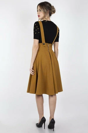 Voodoo Vixen Phoebe High Waisted Overall Skirt 10 Voodoo Vixen Phoebe High Waisted Overall Skirt - Image 10