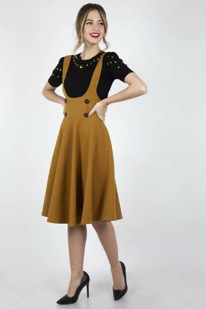 Voodoo Vixen Phoebe High Waisted Overall Skirt 9 Voodoo Vixen Phoebe High Waisted Overall Skirt - Image 9