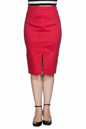 Banned Plain Pencil Skirt 2 Banned Plain Pencil Skirt - Image 2