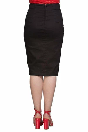 Banned Plain Pencil Skirt 5 Banned Plain Pencil Skirt - Image 5