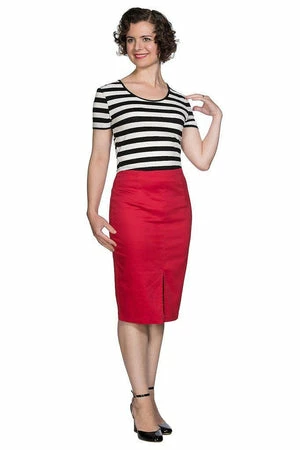 Banned Plain Pencil Skirt 1 Banned Plain Pencil Skirt