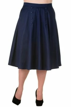 Banned Plus Size Blueberry Hill Skirt