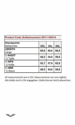 QUEEN OF DARKNESS Plus Size Knee-Length Skirt With Ruching & Lacing -Clorhing Shop plus size knee length skirt with ruching lacing queen of darkness 4 300x