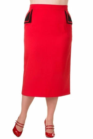 Banned Plus Size Pencil Skirt 4 Banned Plus Size Pencil Skirt - Image 4