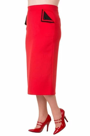 Banned Plus Size Pencil Skirt 5 Banned Plus Size Pencil Skirt - Image 5
