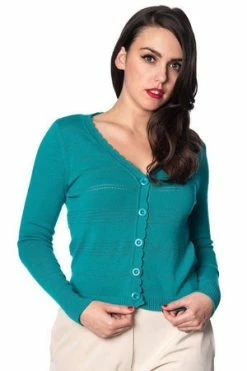 Banned Pointelle Cardigan -Clorhing Shop pointelle cardigan banned 17 300x