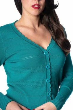 Banned Pointelle Cardigan -Clorhing Shop pointelle cardigan banned 19 300x