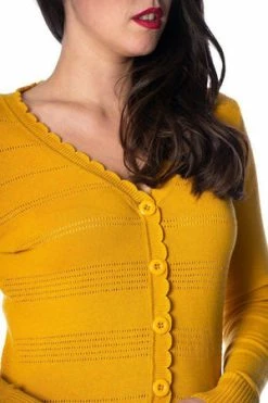 Banned Pointelle Cardigan -Clorhing Shop pointelle cardigan banned 5 300x