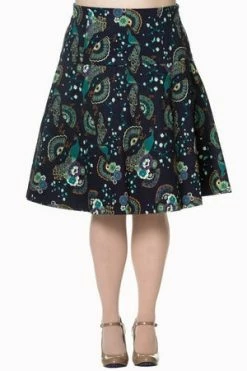 Banned Proud Peacock Plus Size Skirt
