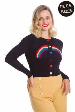 Banned Rainbow Days Ahead Cardigan -Clorhing Shop rainbow days ahead cardigan banned 4 300x