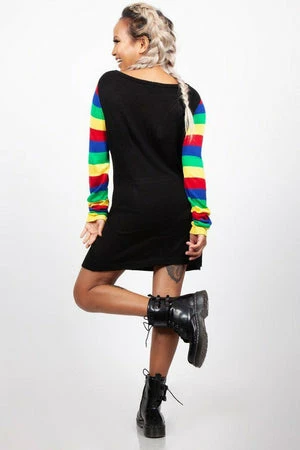JAWBREAKER Rainbow Skull Sweater 7 JAWBREAKER Rainbow Skull Sweater - Image 7