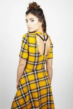 JAWBREAKER Reality Check Skater Dress -Clorhing Shop reality check skater dress jawbreaker 4 300x