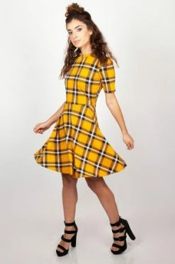 JAWBREAKER Reality Check Skater Dress -Clorhing Shop reality check skater dress jawbreaker 5 300x