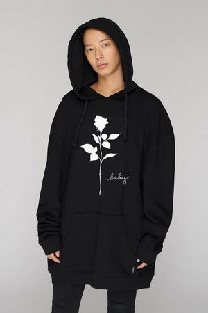 Long Clothing Rose Over Hooded Sweatshirt - Unisex 1 Long Clothing Rose Over Hooded Sweatshirt - Unisex