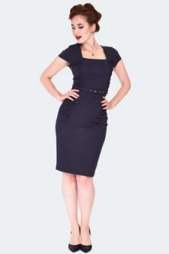 Voodoo Vixen Ruched Panels Bodycon Dress -Clorhing Shop ruched panels bodycon dress dra 9531 01.1370 300x