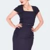 Voodoo Vixen Ruched Panels Bodycon Dress
