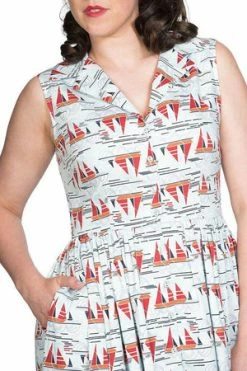 Banned Sail Away Collar Dress -Clorhing Shop sail away collar dress banned 4 300x