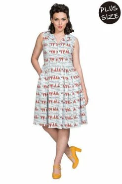 Banned Sail Away Collar Dress -Clorhing Shop sail away collar dress banned 5 300x