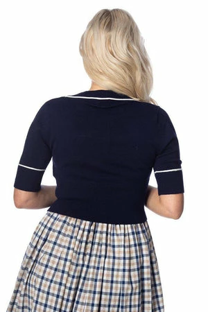 Banned Sail Away Embroidery Cardigan 2 Banned Sail Away Embroidery Cardigan - Image 2