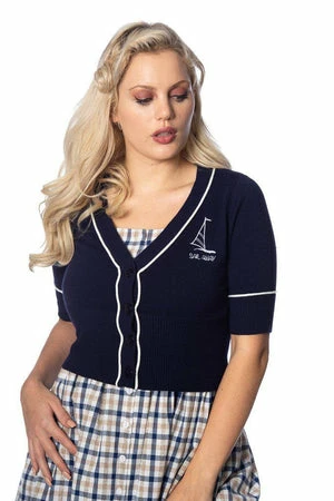 Banned Sail Away Embroidery Cardigan 1 Banned Sail Away Embroidery Cardigan