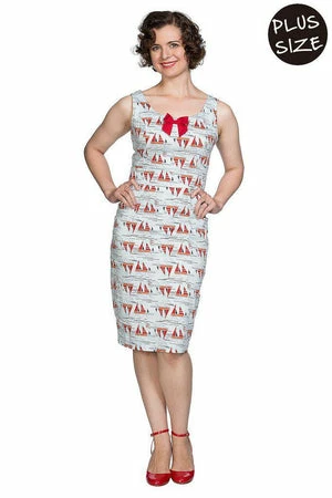 Banned Sail Away Pencil Dress 5 Banned Sail Away Pencil Dress - Image 5