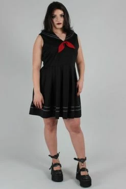 JAWBREAKER Sailor Goth Dress -Clorhing Shop sailor goth dress jawbreaker 4 300x