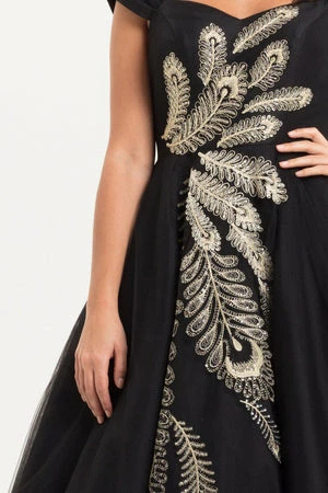 Voodoo Vixen Scarlett Peacock Occasion Gown 4 Voodoo Vixen Scarlett Peacock Occasion Gown - Image 4